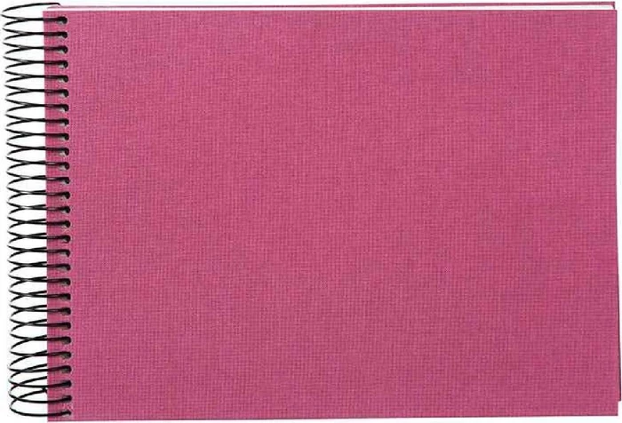 Goldbuch Spiralbalbum Bella Vista Trend 24x17 weiße Seiten rosa