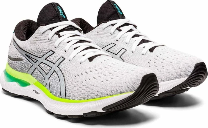 Asics Gel-Nimbus 24 weiß/schwarz (Herren)