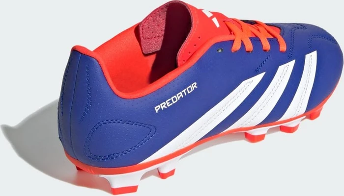 adidas Predator Club FG lucid blue/cloud white/solar red (Junior)