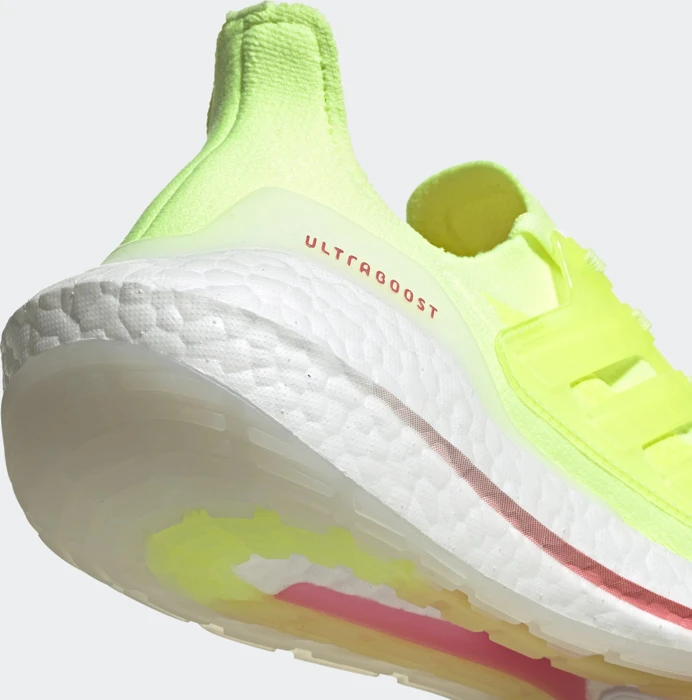adidas Ultraboost 21 hi-res yellow/cloud white/hazy rose (Damen)