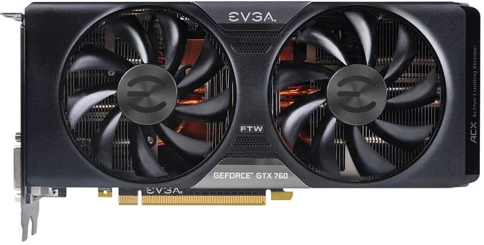 EVGA GeForce GTX 760 ACX Cooler Dual BIOS, 4GB GDDR5, 2x DVI, HDMI, DP