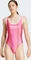 adidas Tiro U-Back Badeanzug pulse magenta/white (Damen) Vorschaubild
