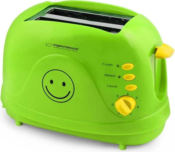 Esperanza Smiley Toaster grün