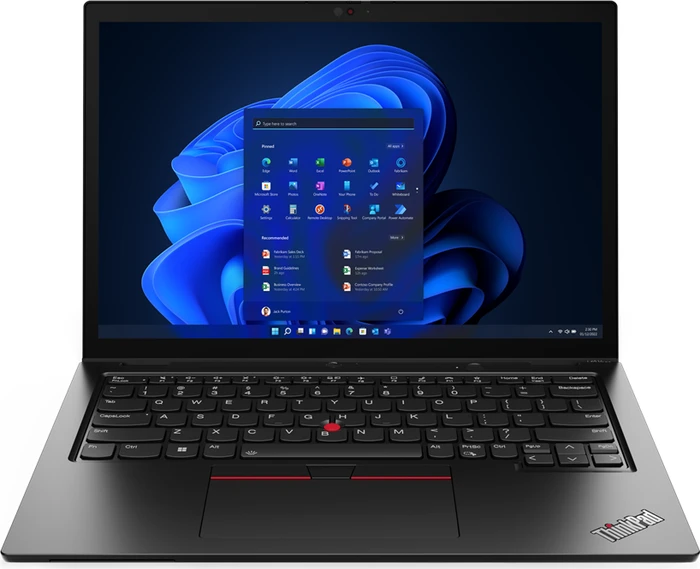 Lenovo ThinkPad L13 Yoga G3 (Intel), Thunder Black, Core i5-1245U, 16GB RAM, 256GB SSD, DE