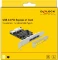 DeLOCK 4x USB-A 3.0, PCIe 2.0 x1 Vorschaubild