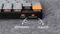 Keychron K13 Max, TKL+NUM, grau/orange, LEDs RGB, hot-swap, Gateron LOW PROFILE 2.0 BROWN, USB/Bluetooth, DE Vorschaubild
