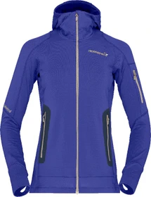 Norrøna Power Grid Hood Funktionsjacke royal blue (Damen)