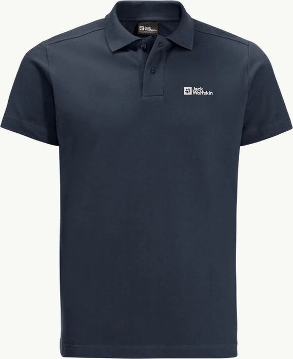Jack Wolfskin Essential Poloshirt kurzarm night blue (Herren)