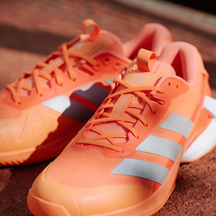 adidas Adizero Ubersonic 5 lucid orange/silver metalic/core black (Herren)