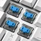 Sharkoon PureWriter RGB, weiß, Kailh Choc LOW PROFILE BLUE, USB, US Vorschaubild