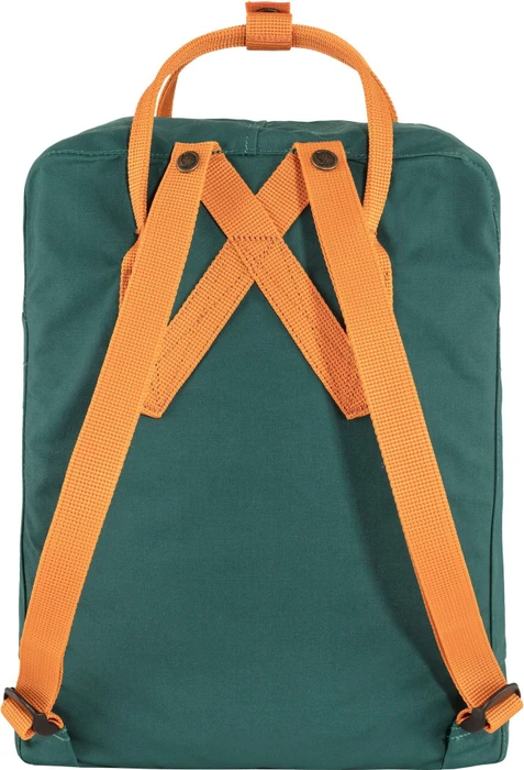 Fjällräven Kanken arctic green/spicy orange