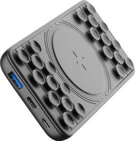 Cellularline Octopus Wireless Powerbank 10000 Power Delivery schwarz