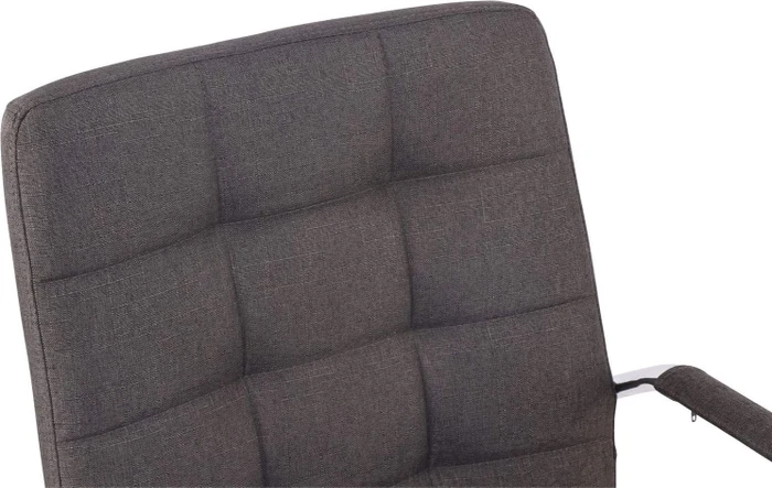 CLP Deli Pro Stoff Bürostuhl, dunkelgrau