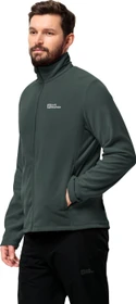 Jack Wolfskin Taunus FZ Funktionsjacke black olive (Herren)