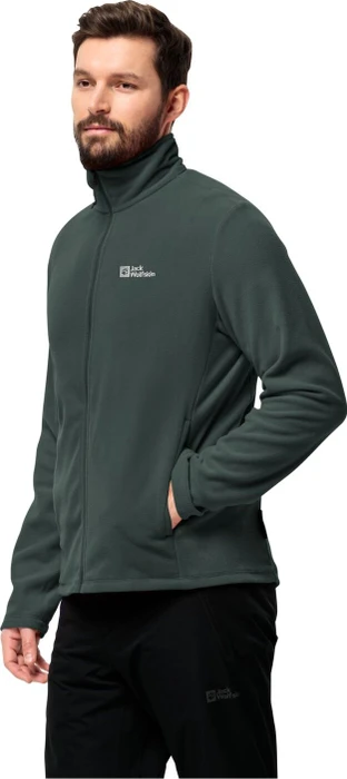 Jack Wolfskin Taunus FZ Funktionsjacke black olive (Herren)