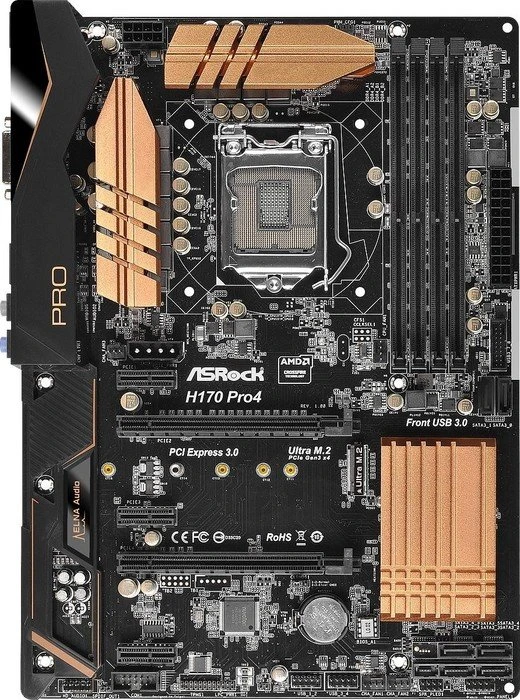 ASRock H170 Pro4 (Intel 1151)