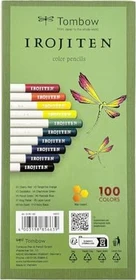 Tombow Irojiten Volumen 2 Buntstift 10 Farben, Kartonetui, 10er-Set