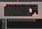 Keychron K1 Pro, schwarz/blau, LEDs RGB, hot-swap, Gateron LOW PROFILE 2.0 RED, USB/Bluetooth, DE Vorschaubild