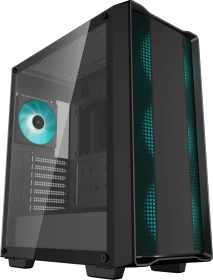 DeepCool CC560 [V2], schwarz, Glasfenster