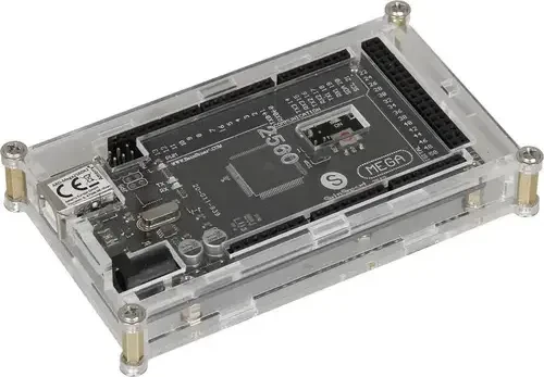 Joy-iT ARD Mega Case1 für Arduino Mega 2560, transparent (ARD-Mega-case1)