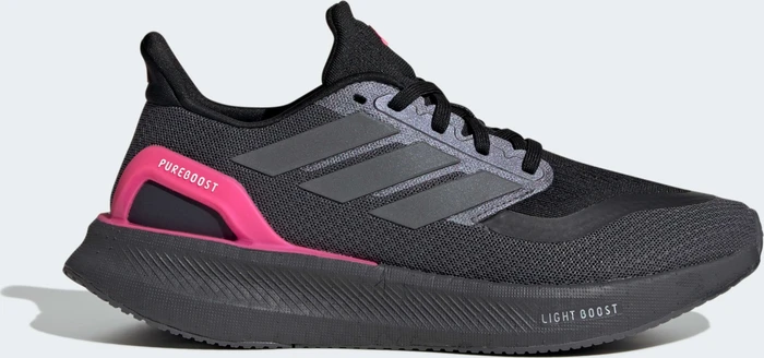 adidas Pureboost 5 grey five/iron metallic/lucid pink (Damen)