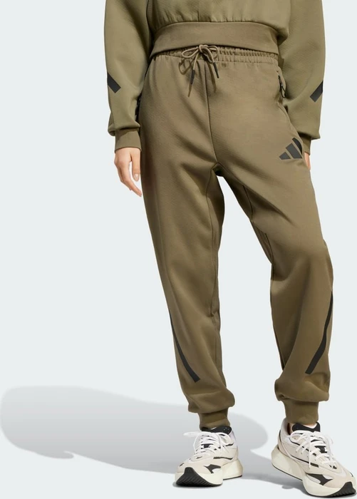 adidas Z.N.E. Trainingshose lang olive strata (Damen)