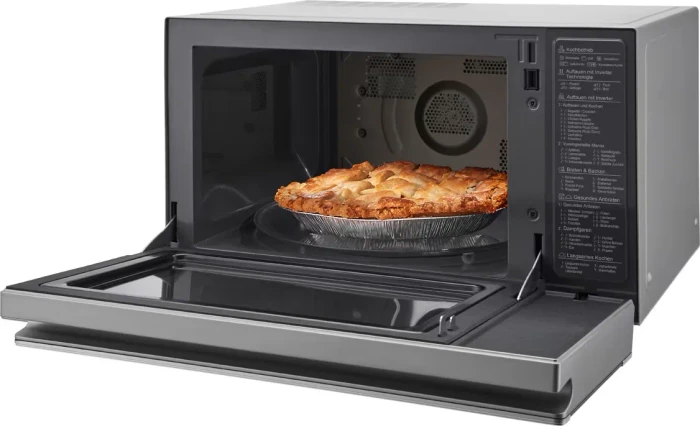LG MJ3965ACS Mikrowelle mit Grill/Heißluft