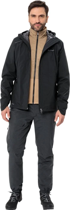 Vaude Yaras 3in1 Fahrradjacke black/oat (Herren)