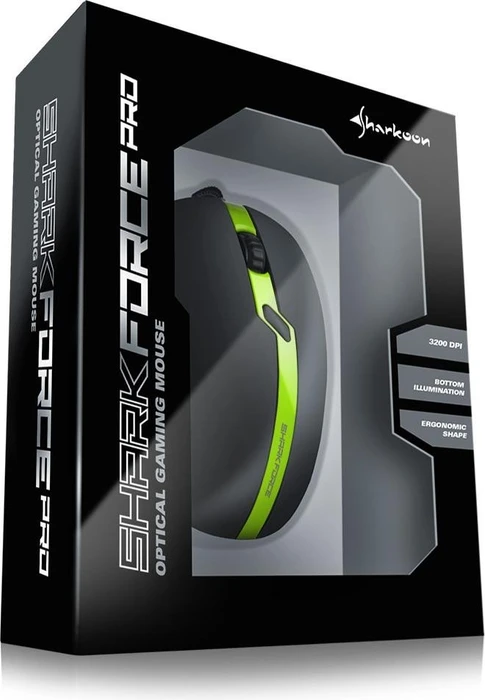 Sharkoon Shark Force Pro grün, USB