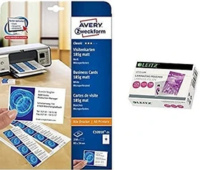 Avery-Zweckform Superior Visitenkarten, 185g, 25 Blatt
