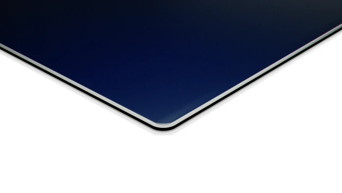 Pulsar Gaming Gears Superglide Glass Mousepad V3 XL, 490x420mm, Bruce Lee 85th Edition - Navy, blau/weiß