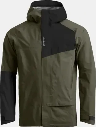Ortovox Seceda 3L Funktionsjacke dark wild herbs (Herren)