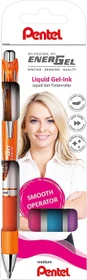 Pentel EnerGel XM BL77 Gelroller, 4er-Set