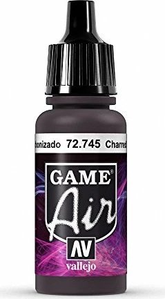 Vallejo Game Air rev.1 charred brown, 17ml