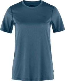 Fjällräven Abisko Day Hike Funktionsshirt kurzarm indigo blue (Damen)