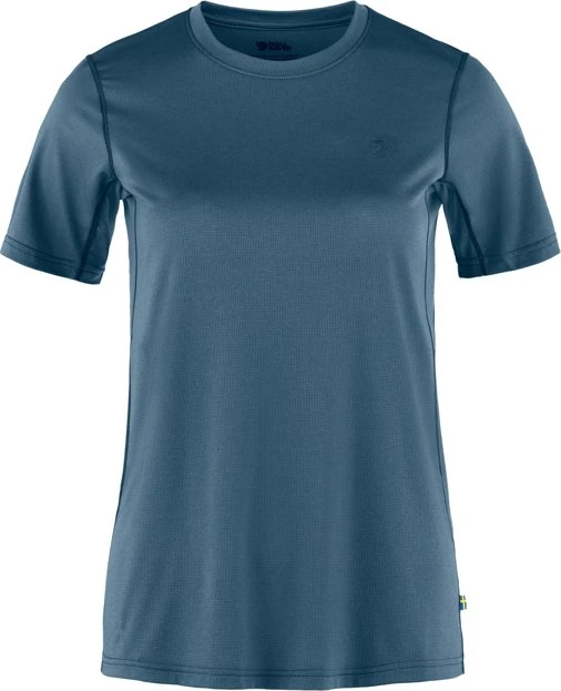 Fjällräven Abisko Day Hike Funktionsshirt kurzarm indigo blue (Damen)