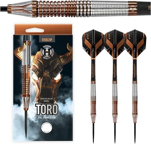 Harrows Toro 90% Steeltip Dartpfeil Set
