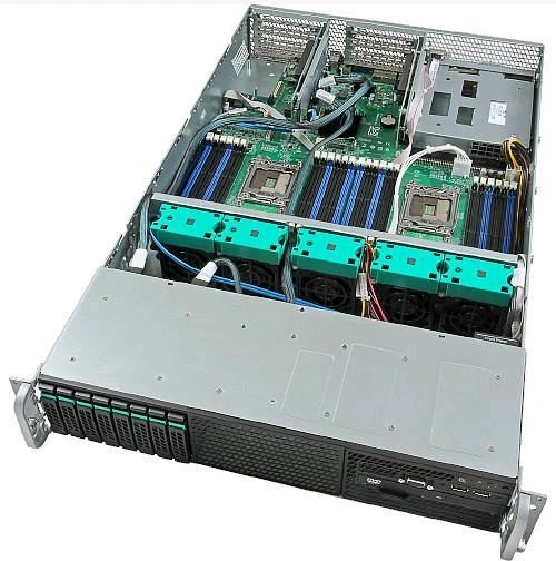 Wortmann Terra Server 7220 G1, 2x Xeon E5-2609, 16GB RAM, 600GB HDD, 2HE