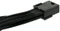 NZXT 6/8-Pin PCIe Verlängerung 45cm, sleeved schwarz Vorschaubild
