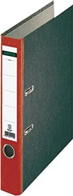 Centra Standard Ordner 2-Ring Wolkenmarmor, 50mm, A4, grau/rot