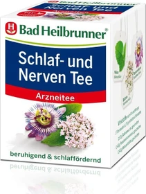 Bad Heilbrunner Schlaf- & Nerven Tee Beutel, 8 Stück