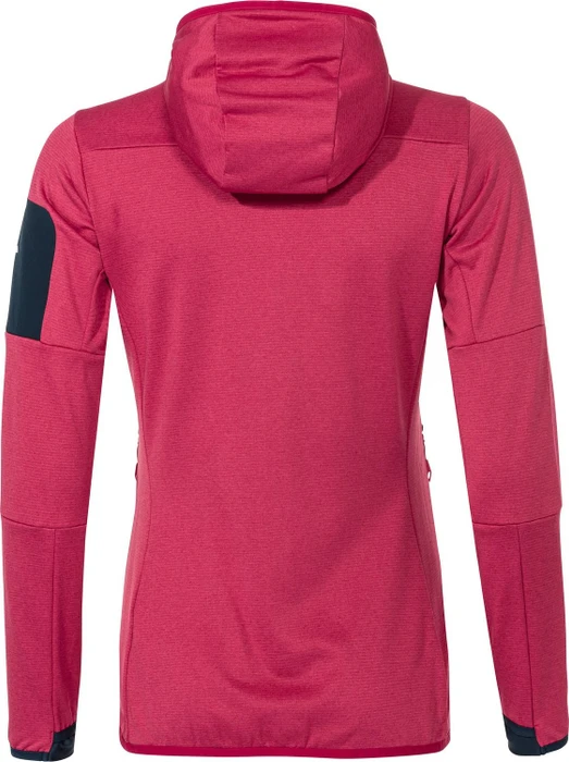 Vaude Monviso Fleece Hooded Funktionsjacke crimson red (Damen)