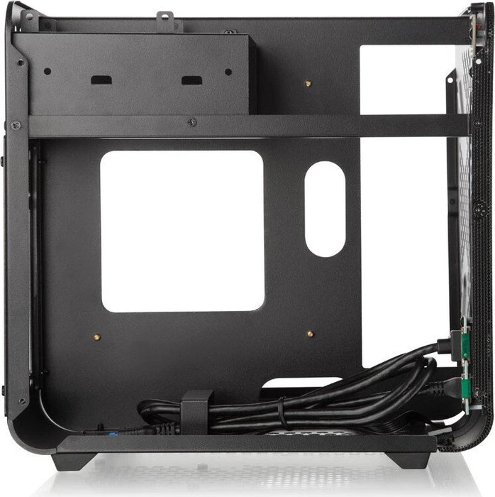 Raijintek Metis Evo TGS, schwarz, Glasfenster, Mini-ITX