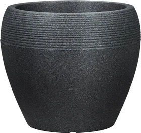 Scheurich Lineo 48cm schwarz-granit