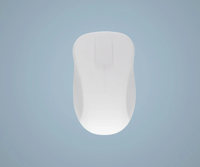Contour Design Active Key AK-PMH21 MedicalMouse Funk Hygiene-Maus mit Scroll Wheel Sensor, vollversiegelt, weiß, USB