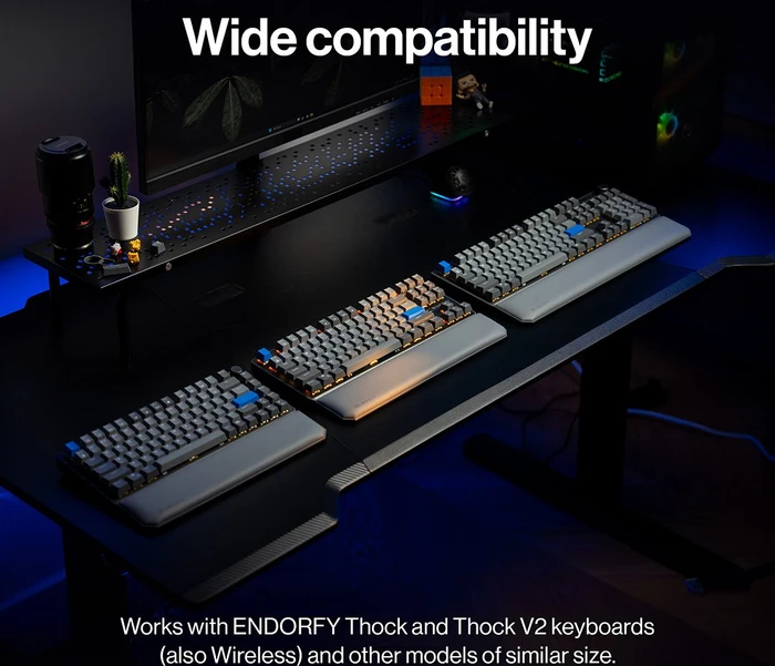 Endorfy Thock Palm Rest V2, grau