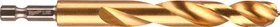 Milwaukee Red Hex Shockwave HSS-G TiN Metallbohrer, 12x82x127mm, 1 Stück