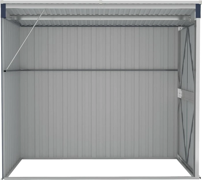 vidaXL Metall Anbau-Gerätehaus