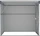 vidaXL Metall Anbau-Gerätehaus 118x194cm anthrazit (316223)