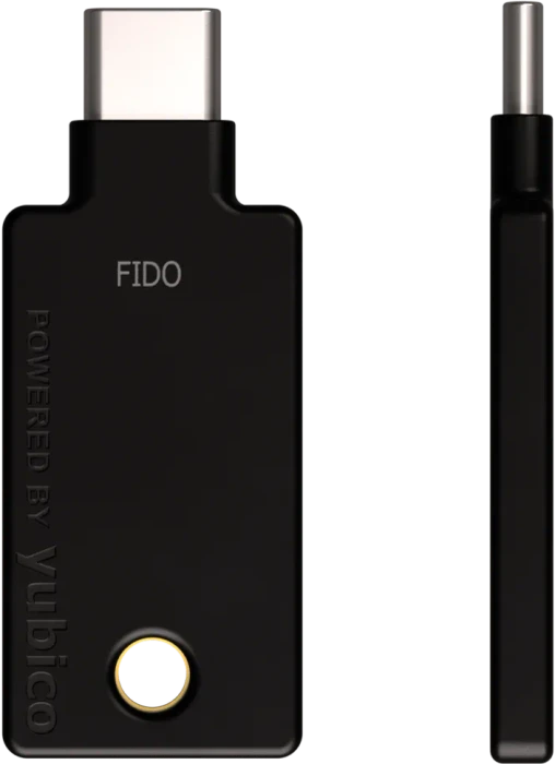 Yubico Security Key C NFC black, USB-C/NFC, 1 Stück